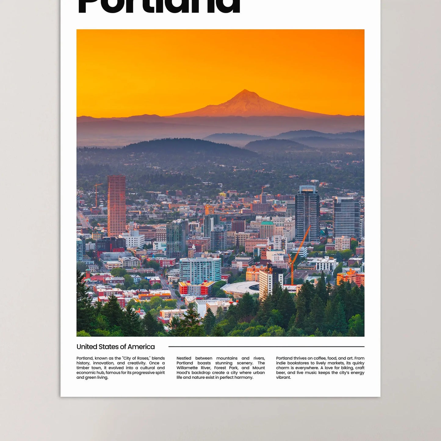 Portland Poster