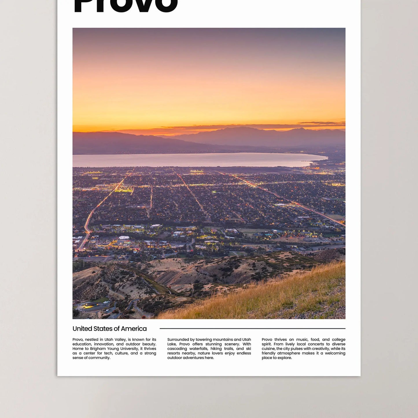 Provo Poster