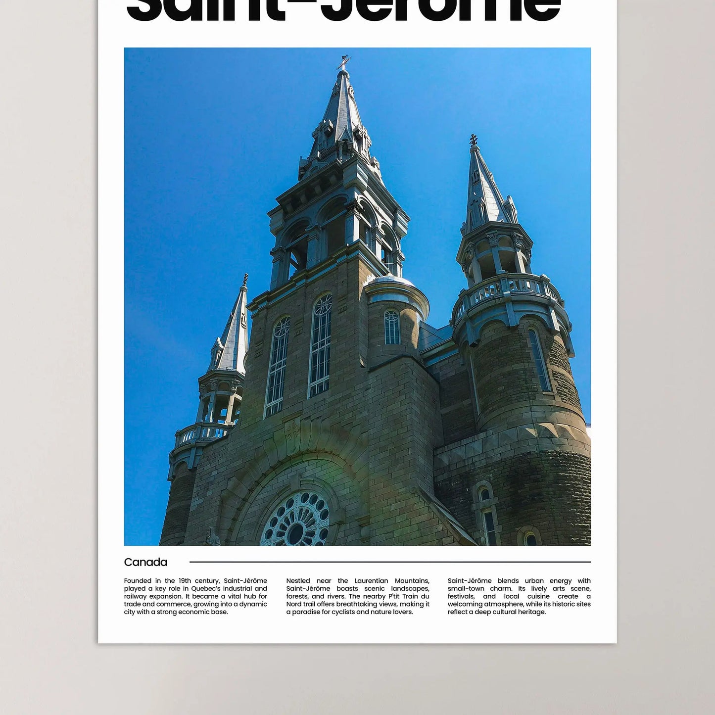 Saint-Jérôme Poster