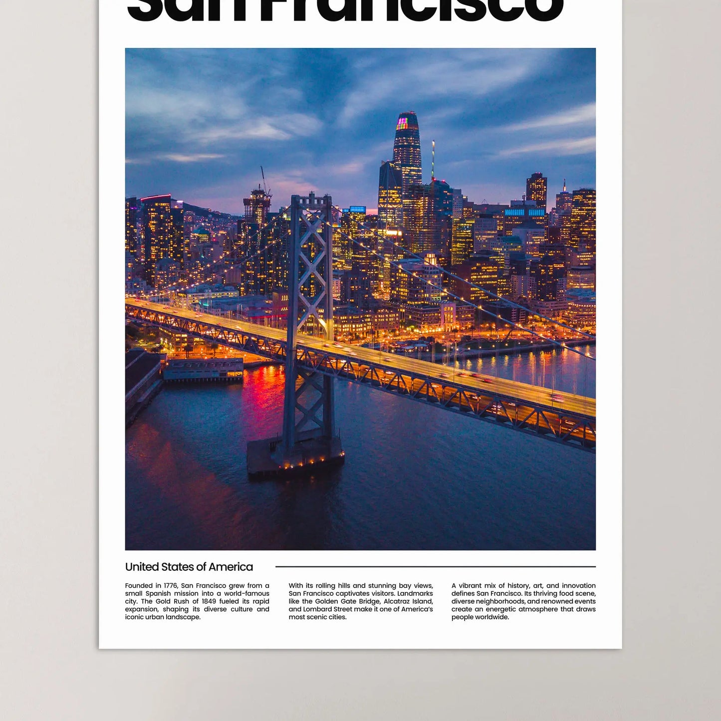 San Francisco Poster