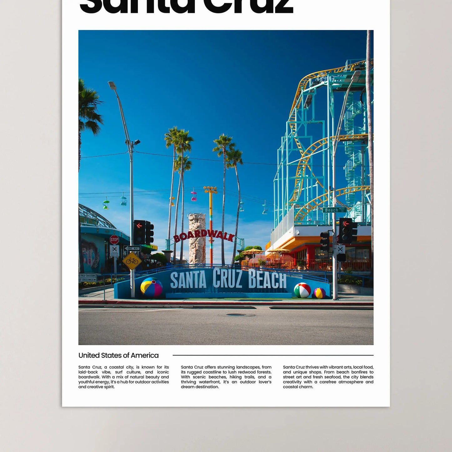 Santa Cruz Poster