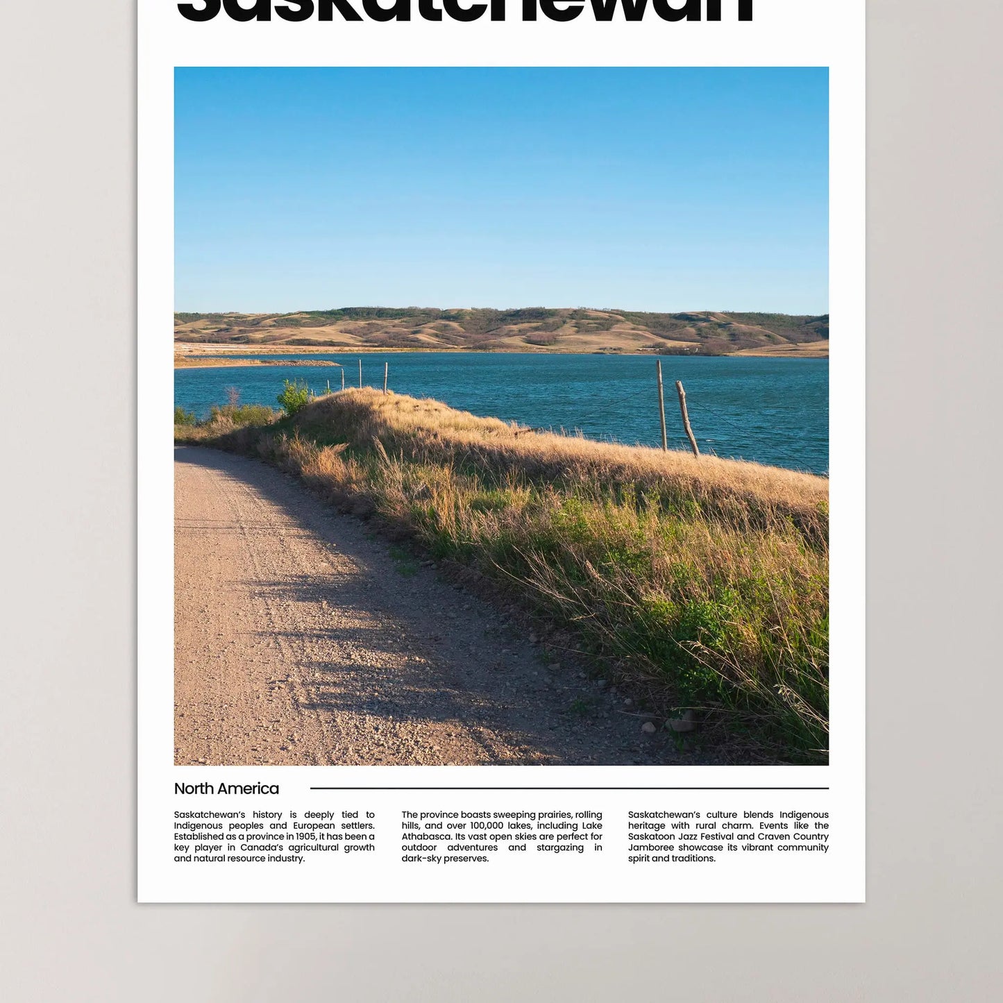 Saskatchewan Poster