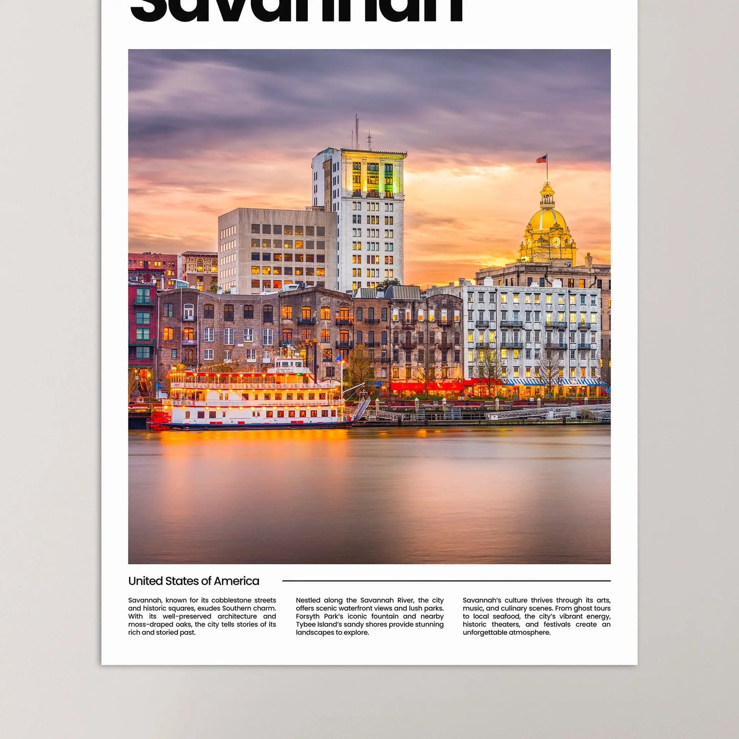 Savannah Poster