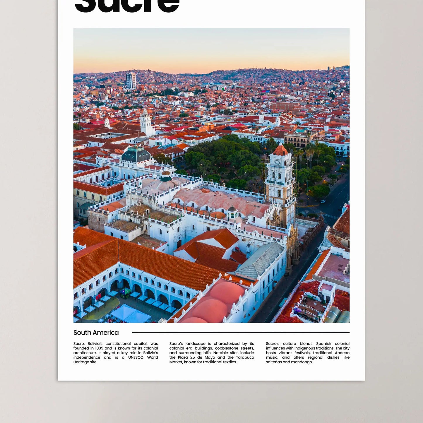 Sucre Poster