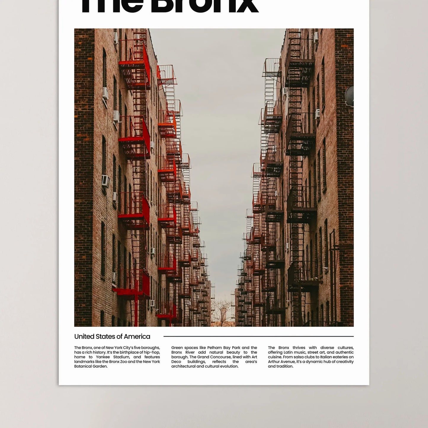 The Bronx Poster