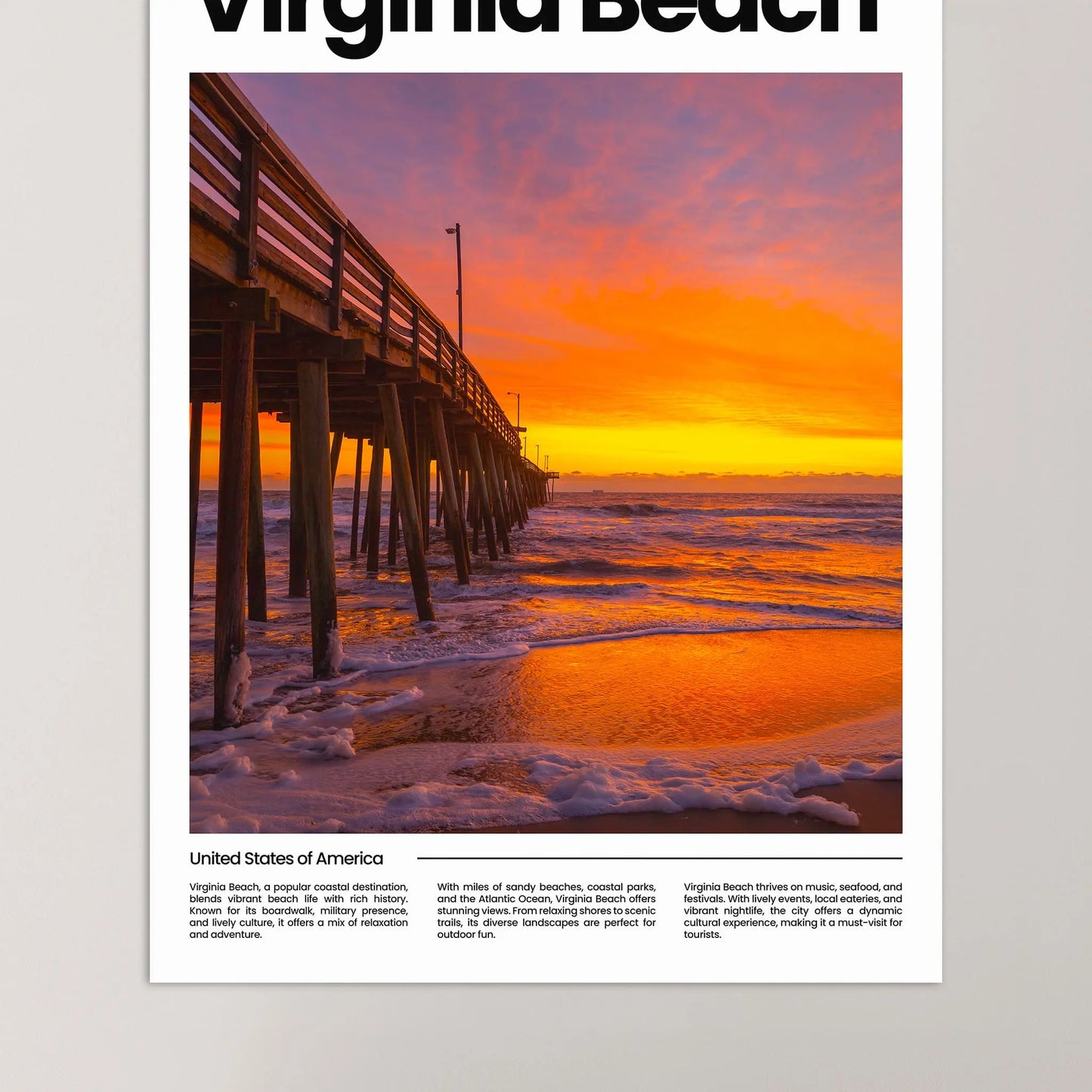 Virginia Beach Poster
