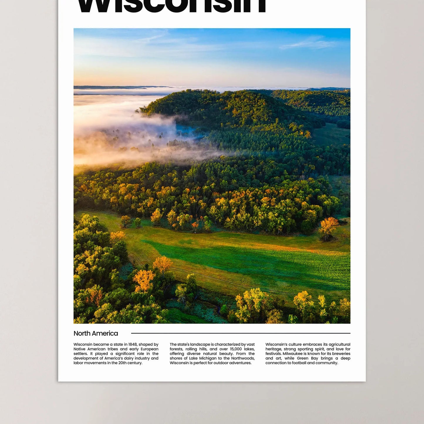Wisconsin Poster