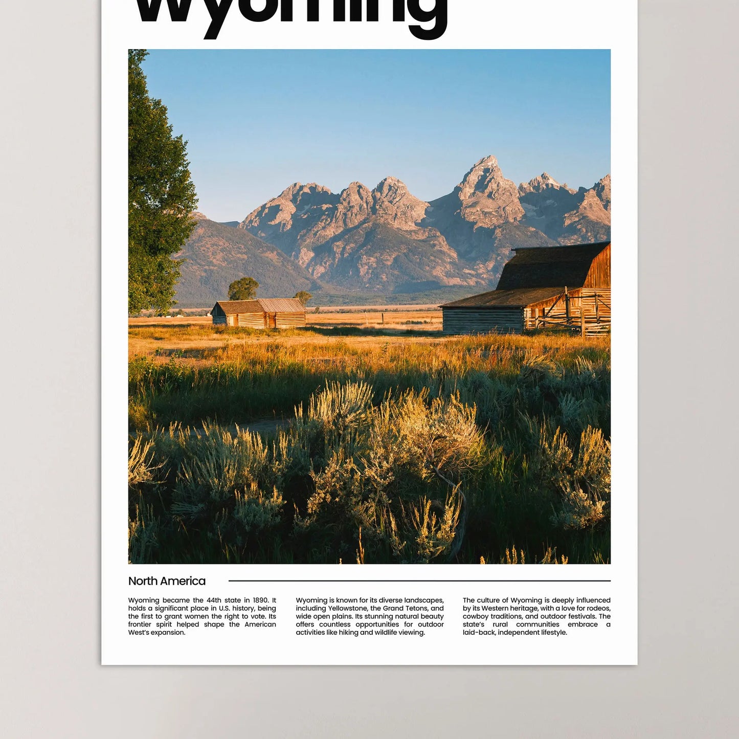 Wyoming Poster