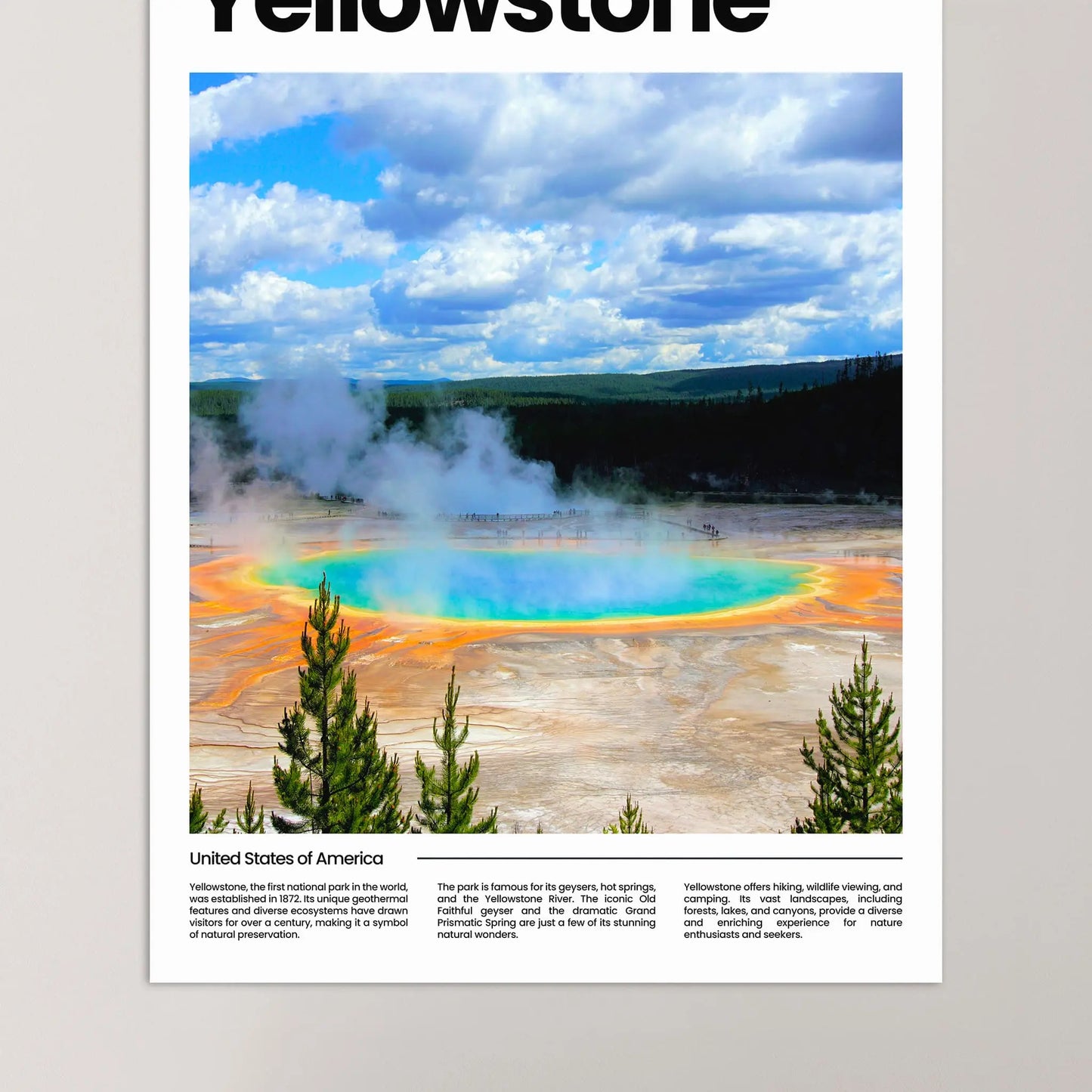 Yellowstone Poster