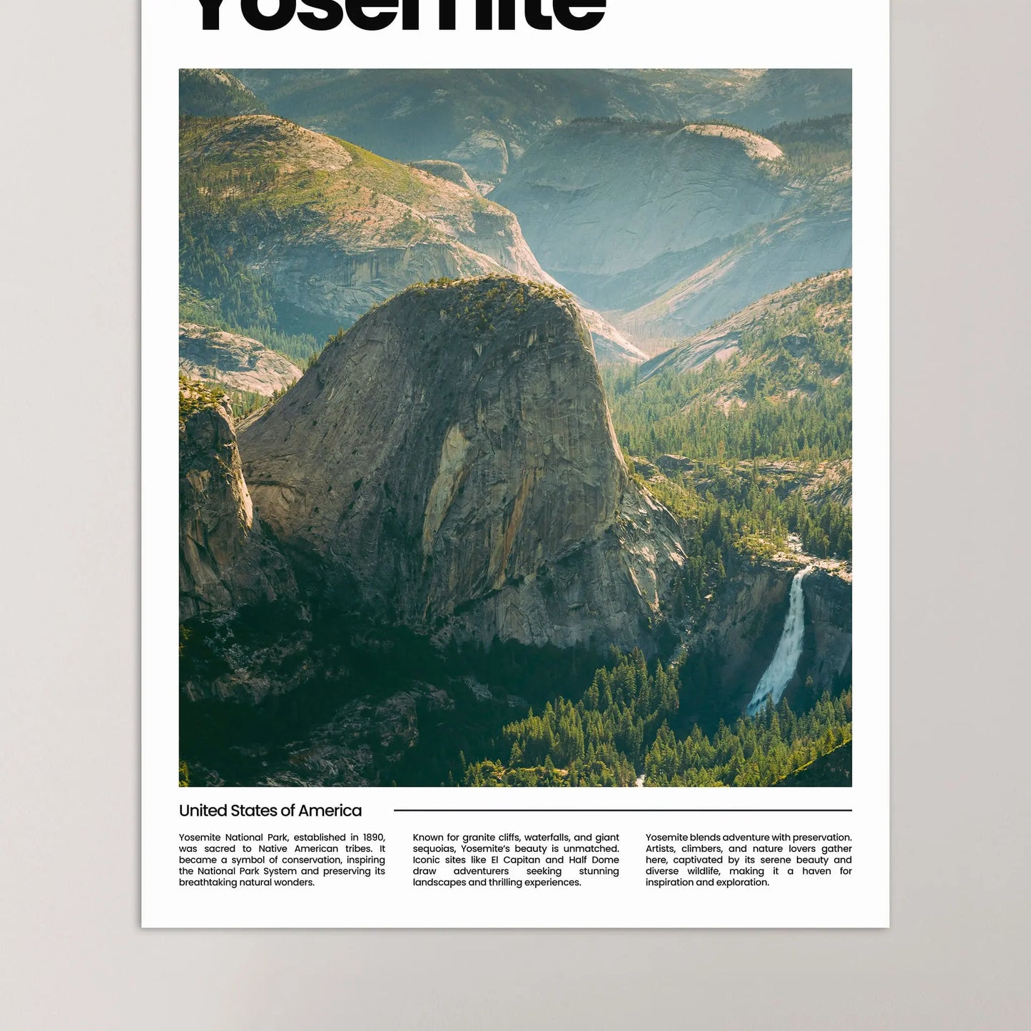 Yosemite Poster