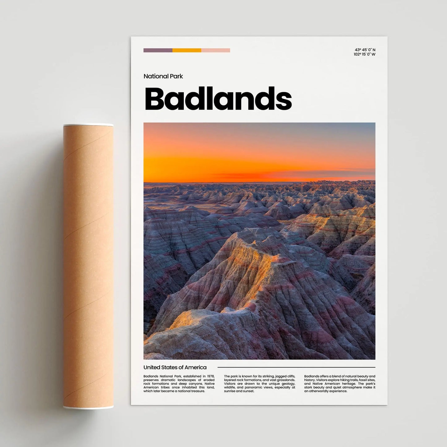 Badlands Poster