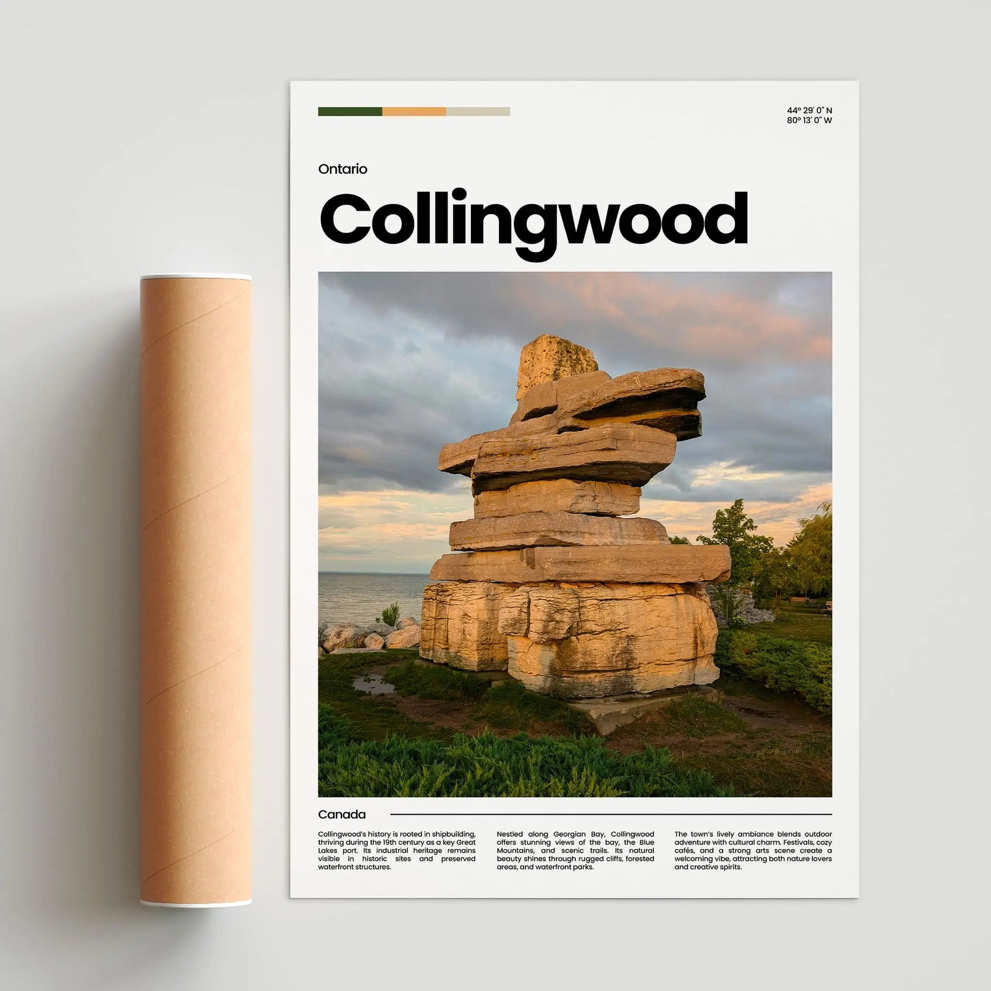 Collingwood Poster – Vintage Wall Art Print