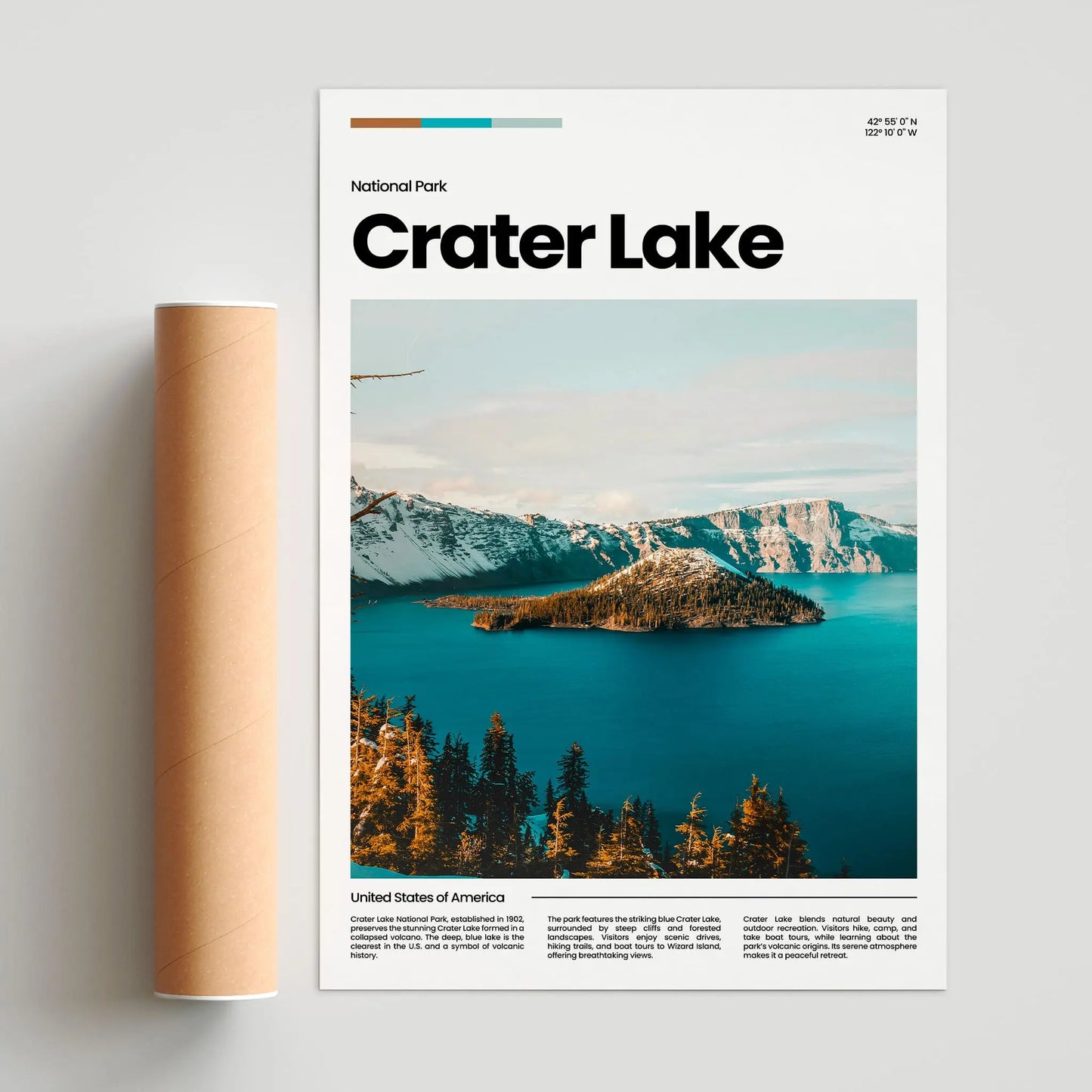 Crater Lake Poster