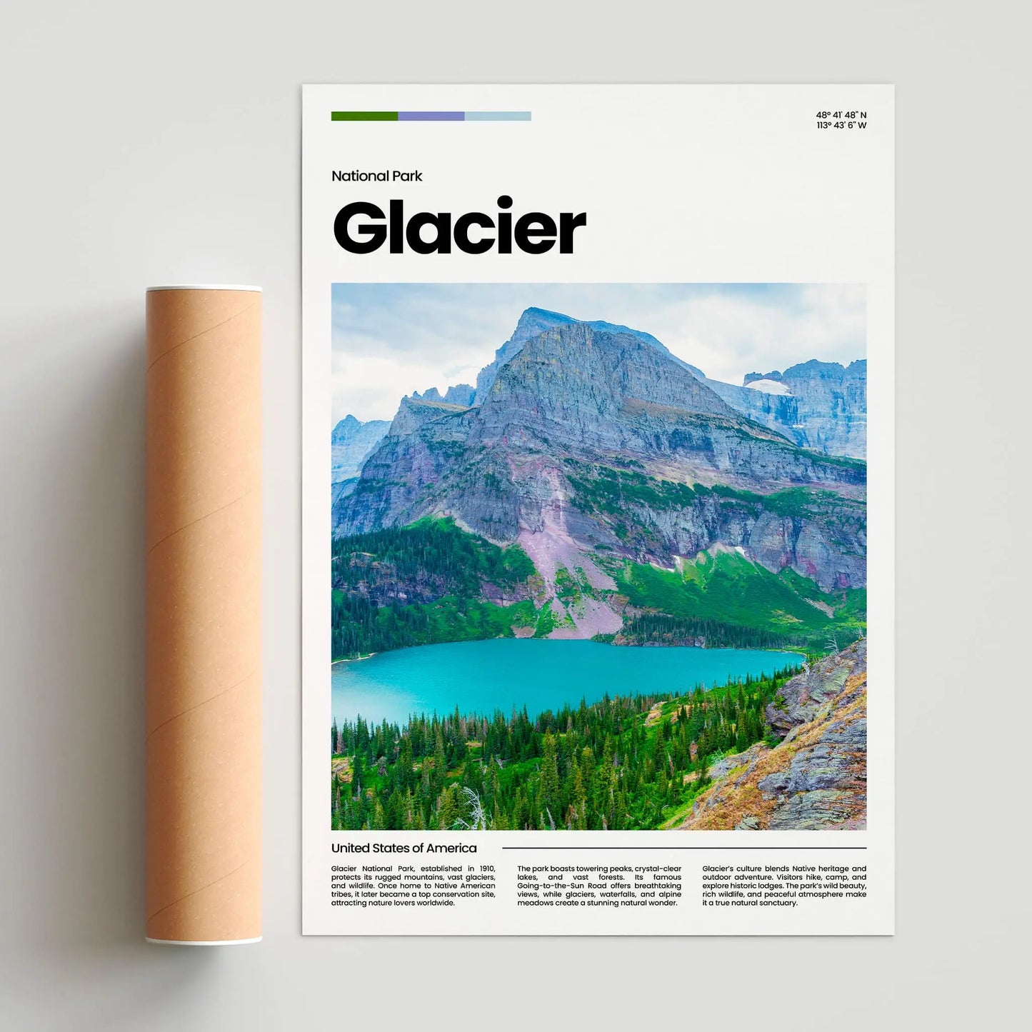 Glacier Poster