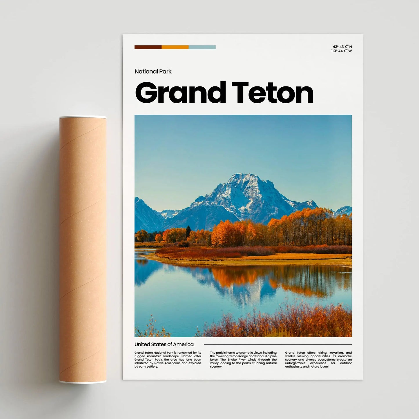 Grand Teton Poster