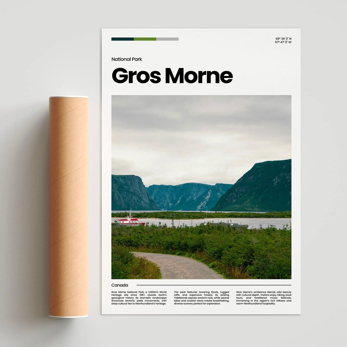 Gros Morne Poster