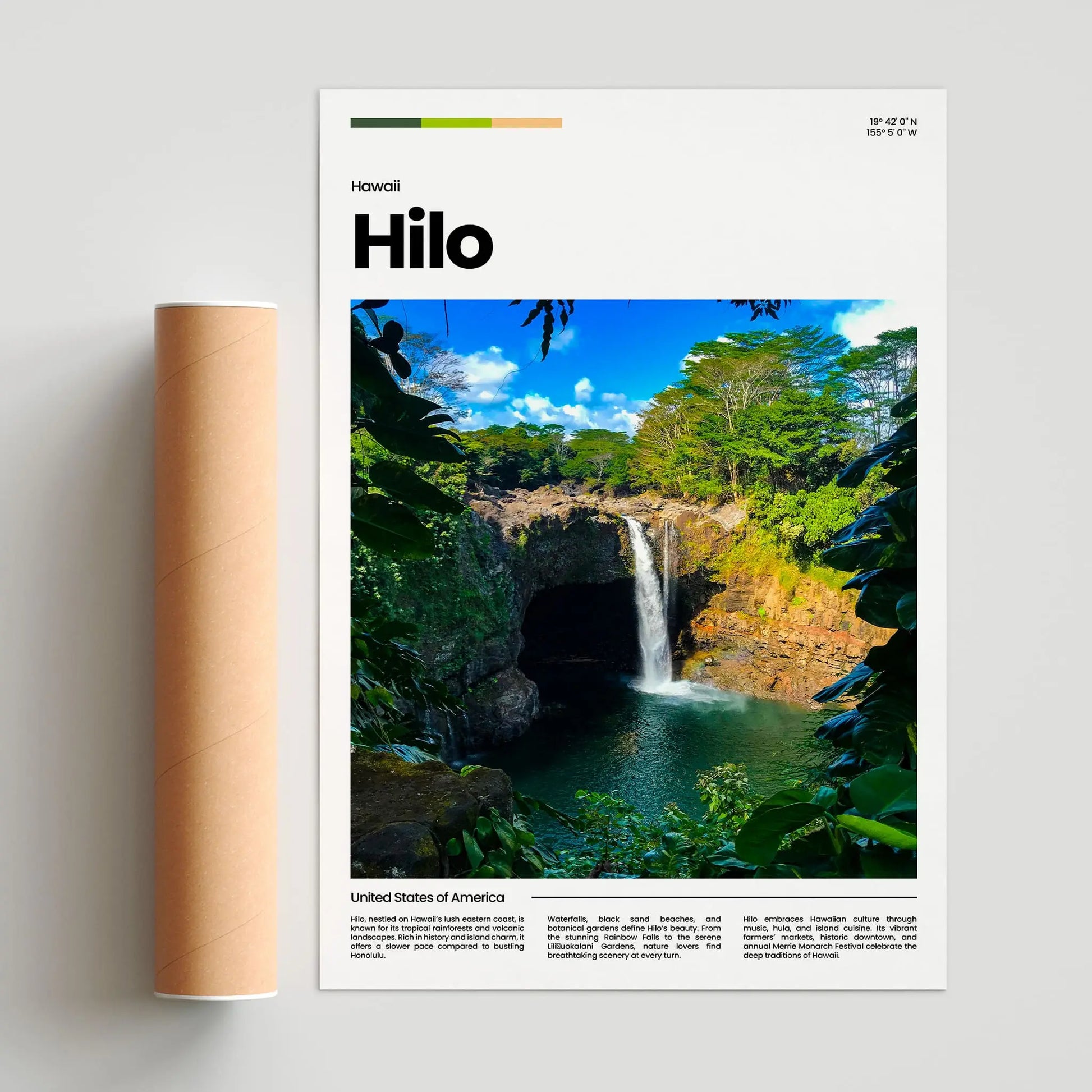 Hilo Poster – Vintage Wall Art Print