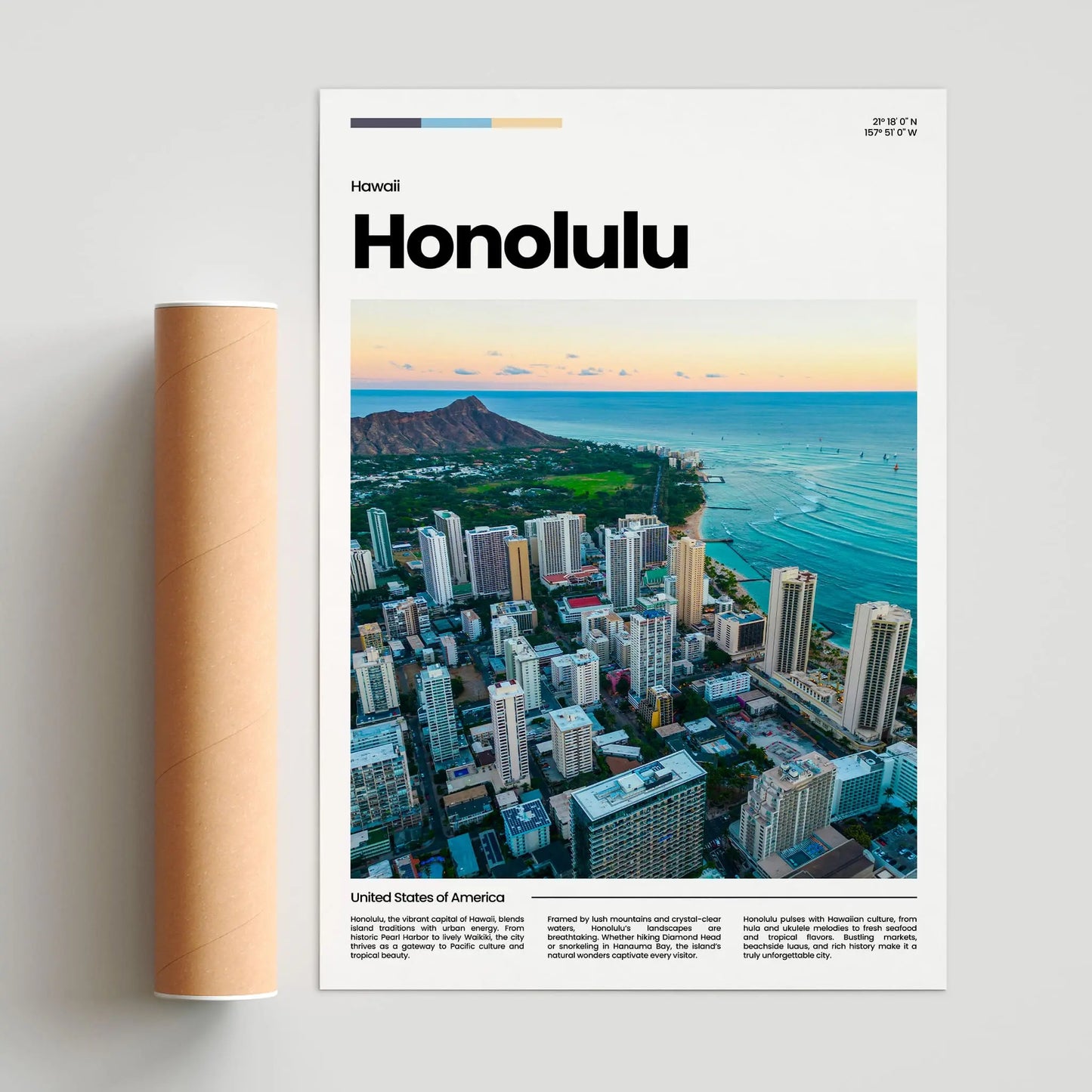 Honolulu Poster