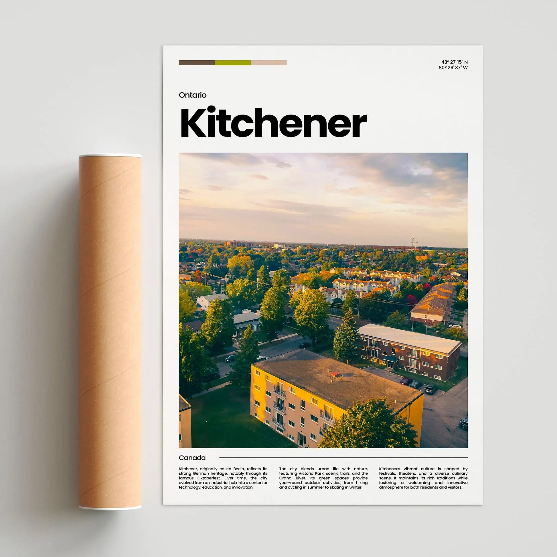 Kitchener Poster – Vintage Wall Art Print