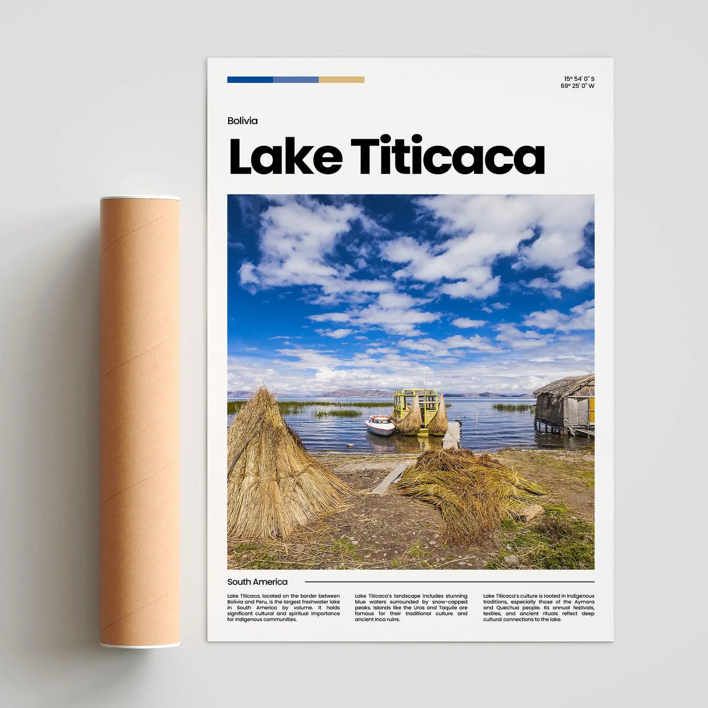 Lake Titicaca Poster