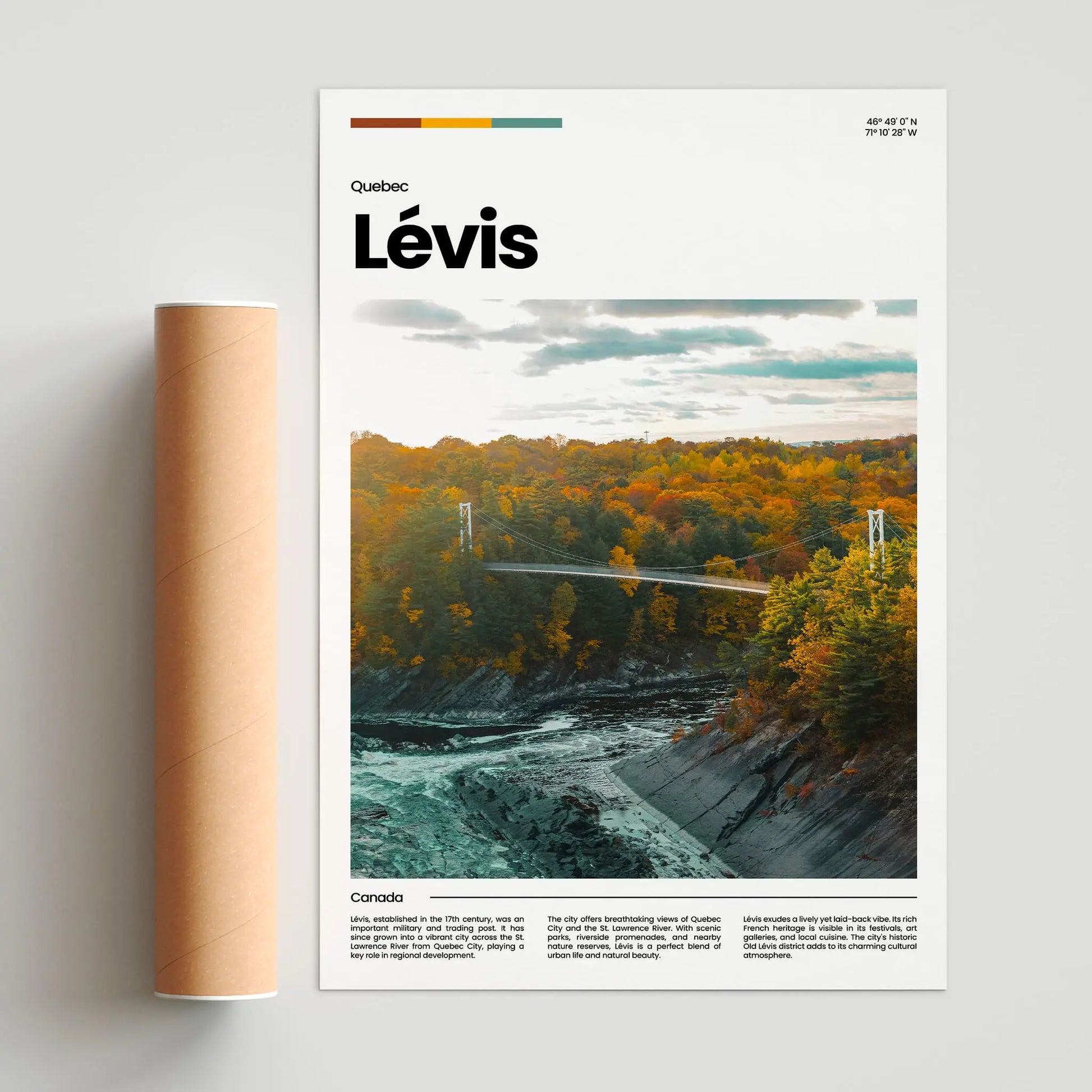 Lévis Poster – Vintage Wall Art Print