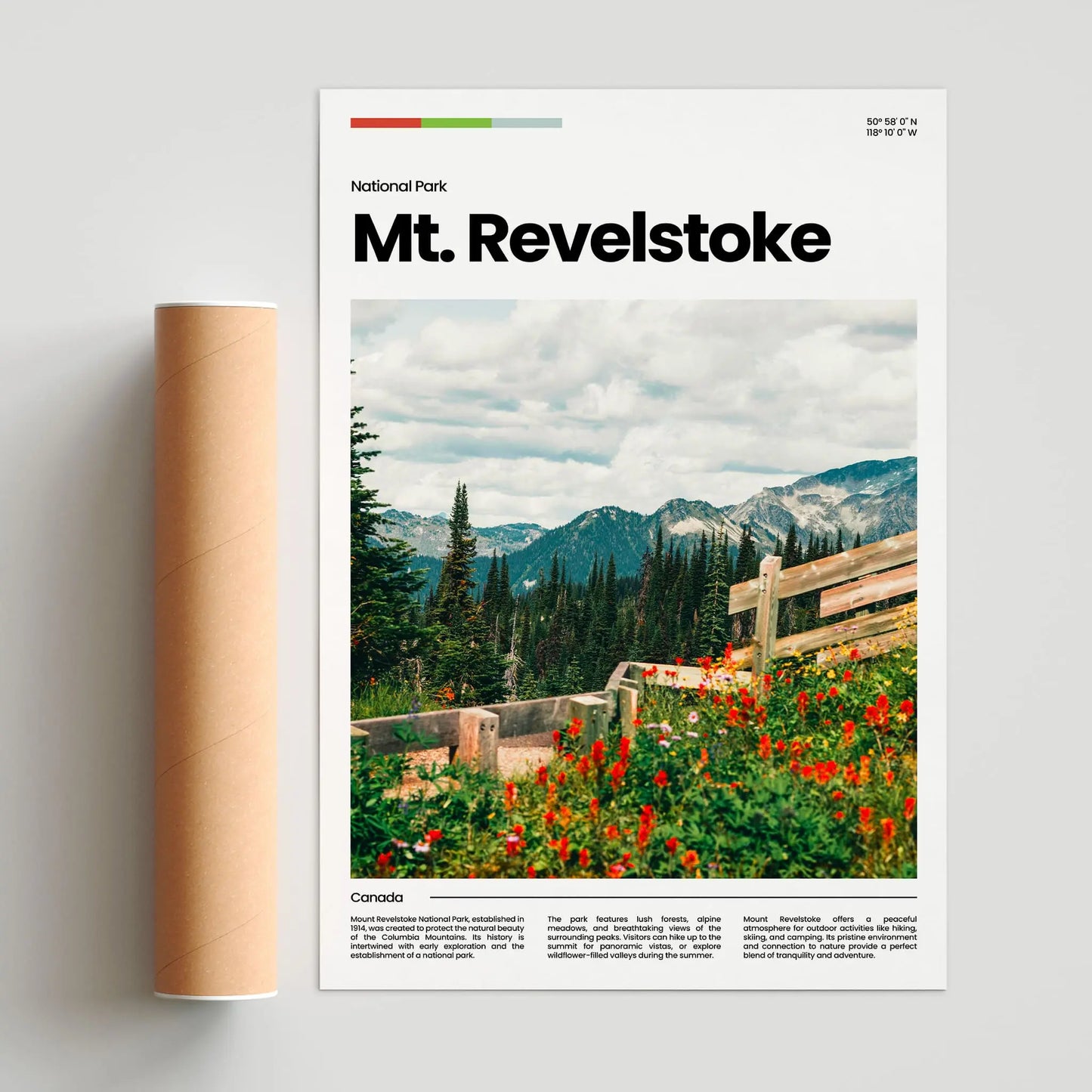 Mount Revelstoke Poster
