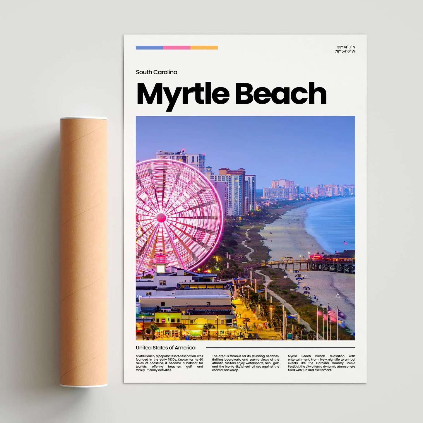 Myrtle Beach Poster