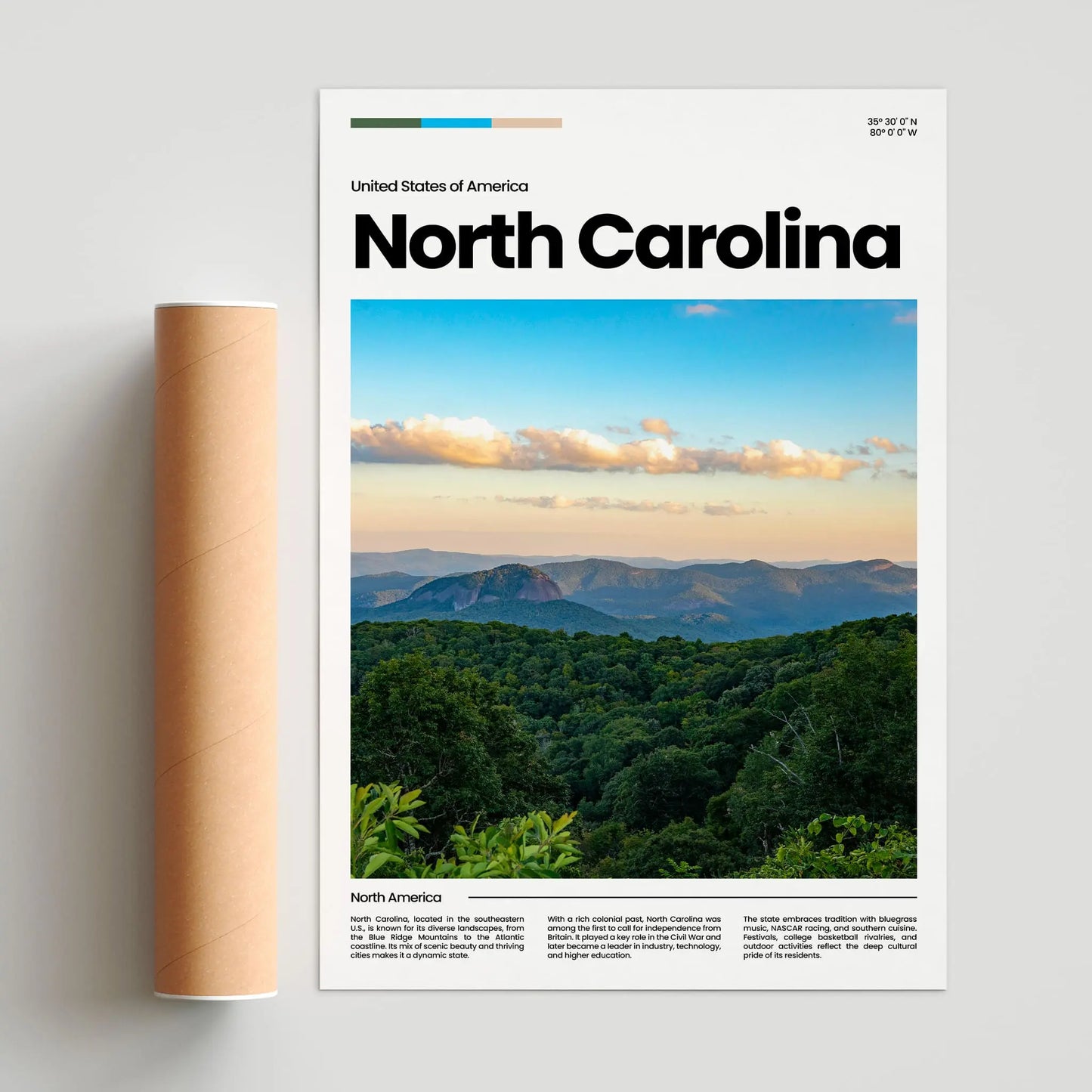 North Carolina Poster