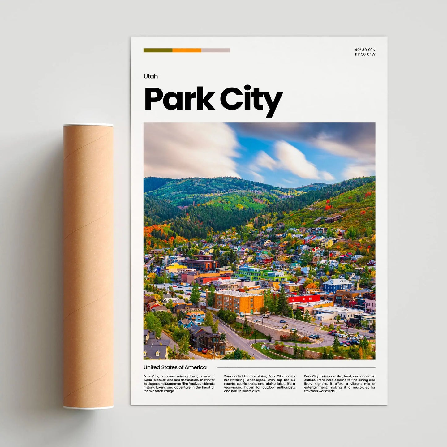 Park City Poster