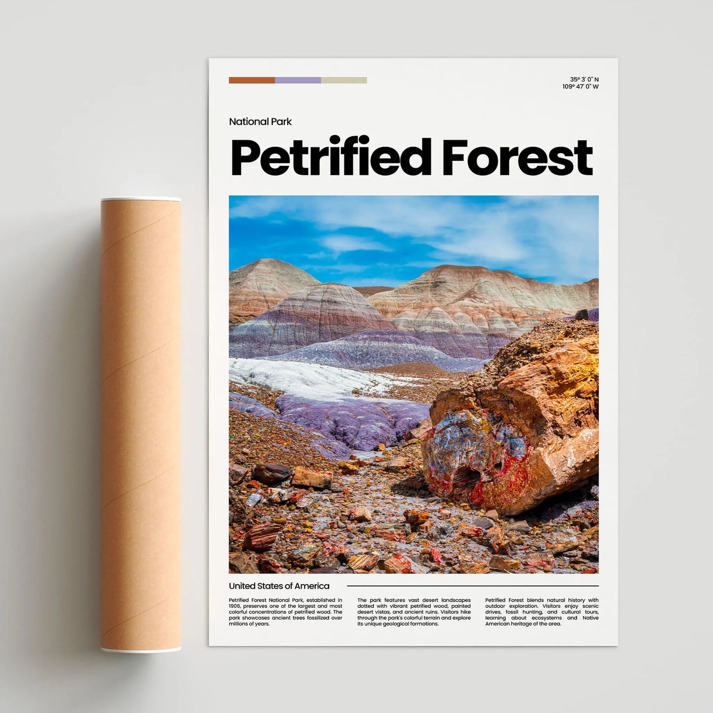 Petrified Forest Poster