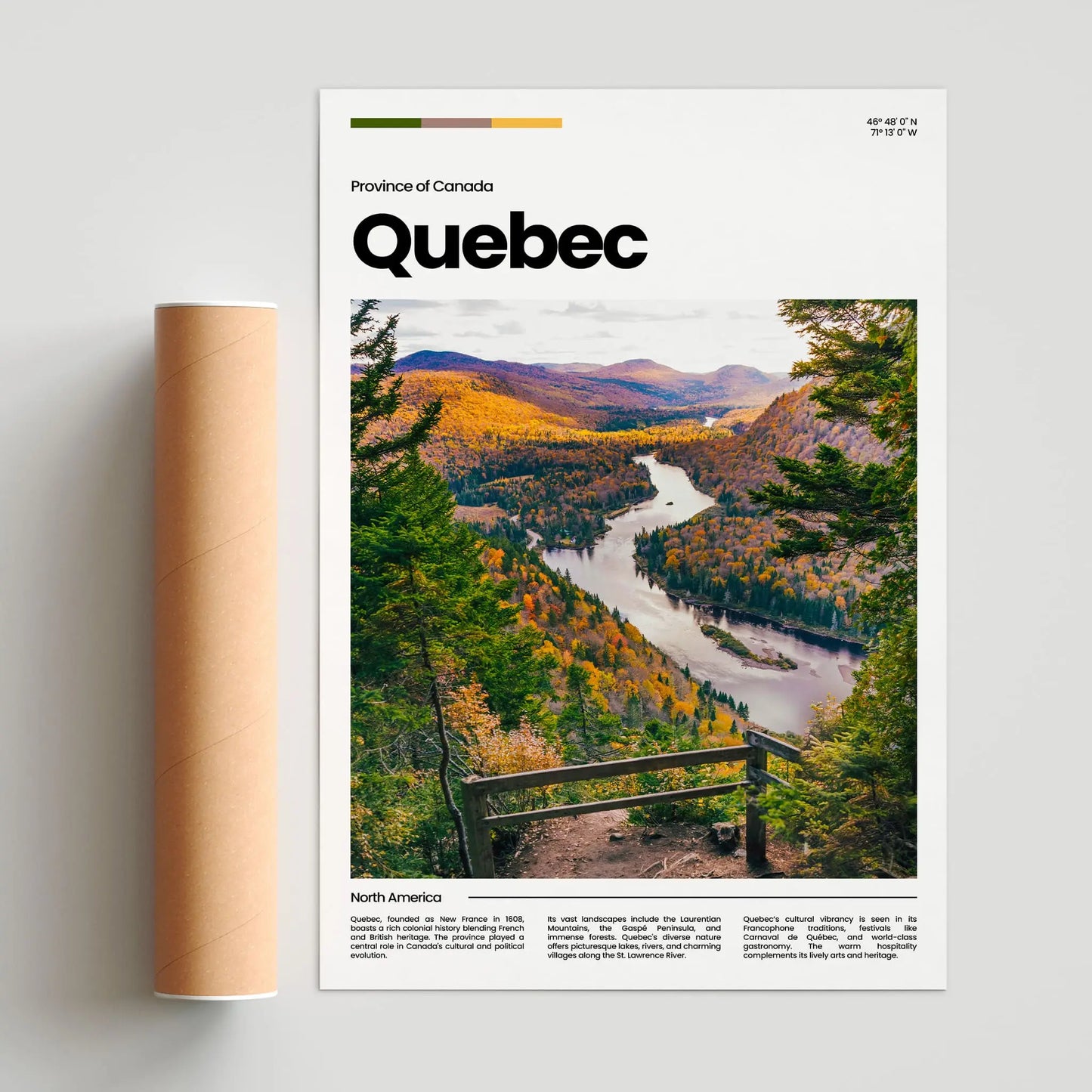 Quebec Poster