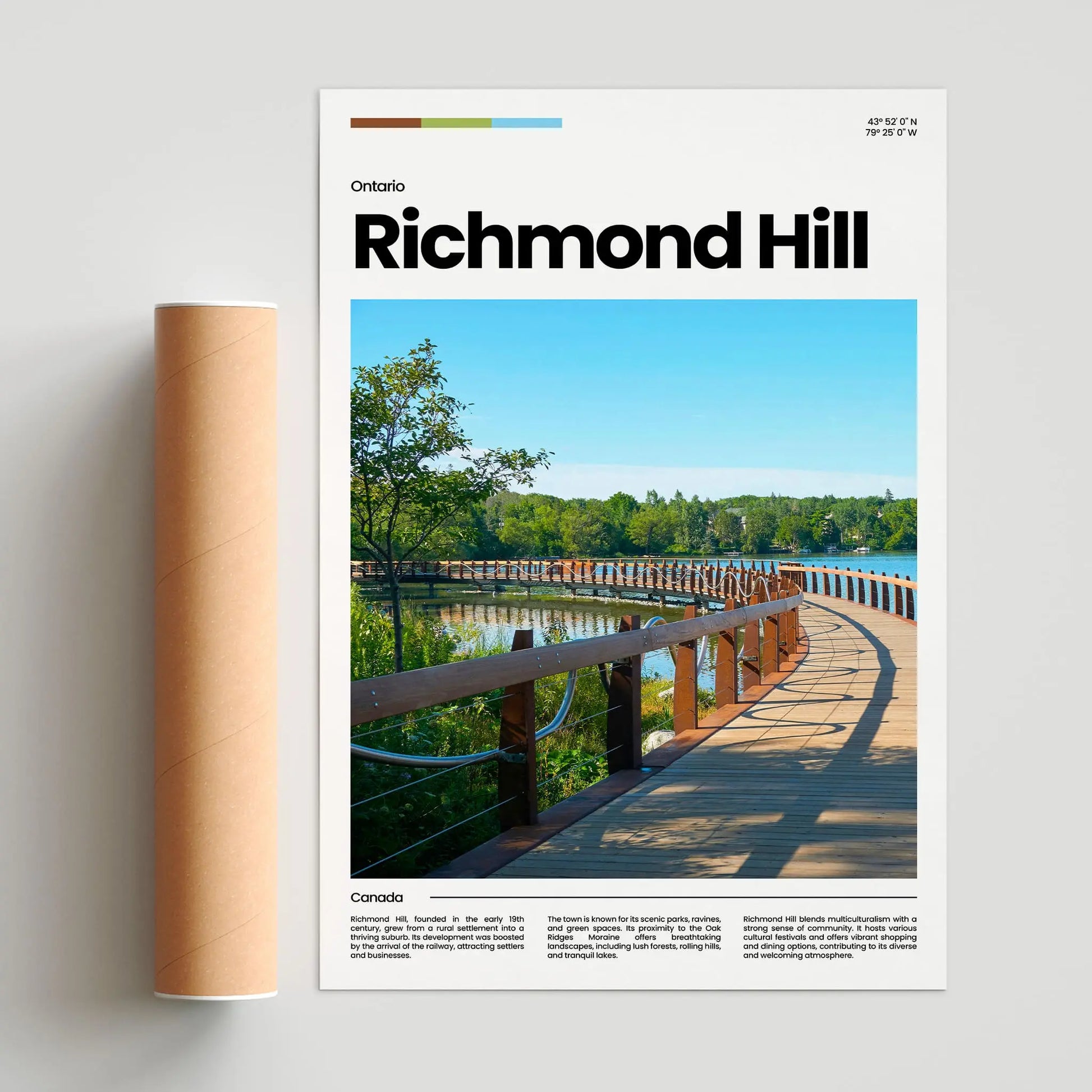 Richmond Hill Poster – Vintage Wall Art Print