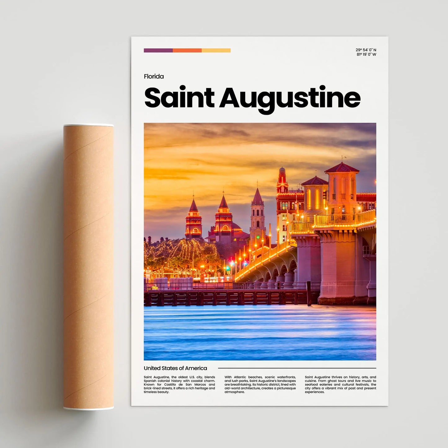 Saint Augustine Poster