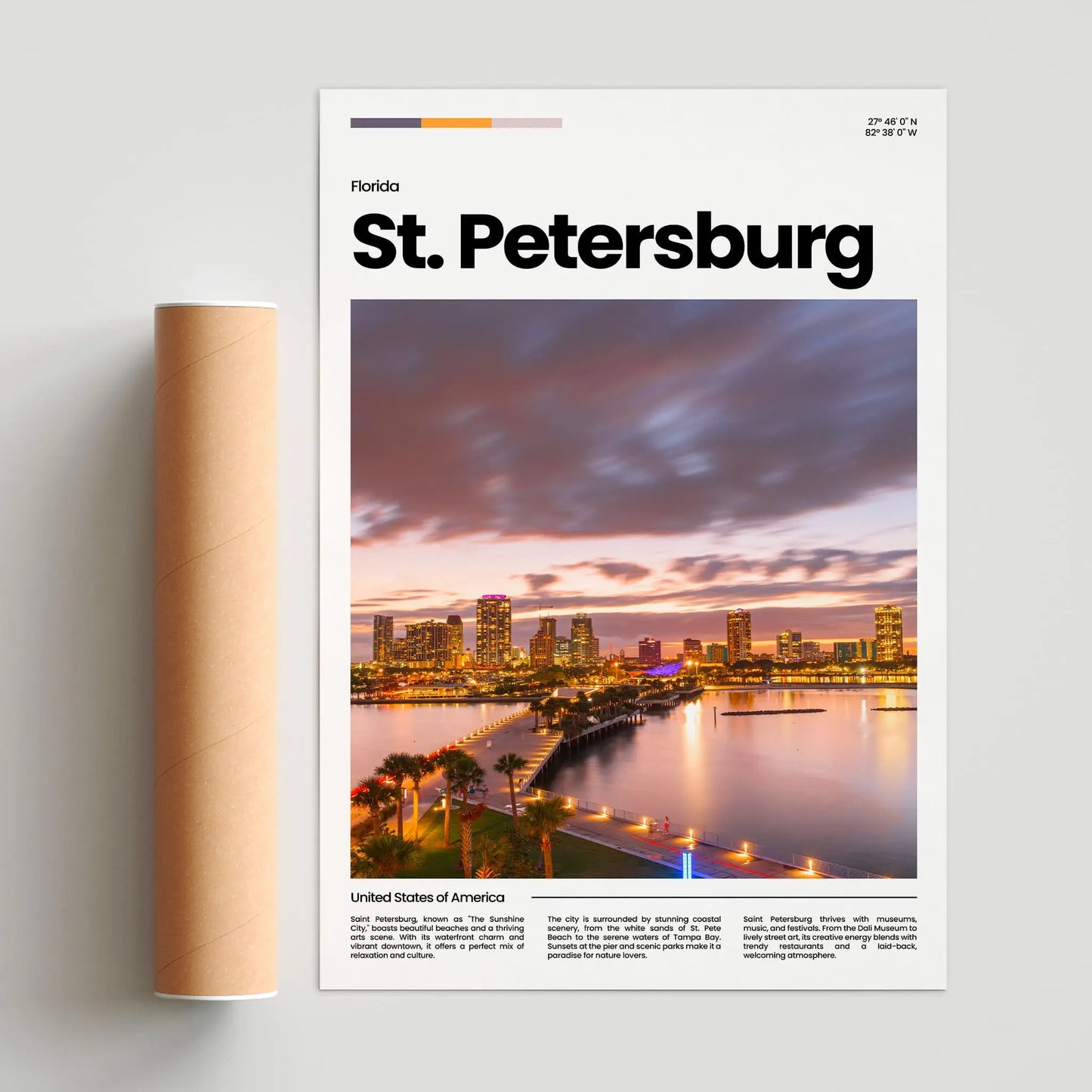 Saint Petersburg Poster