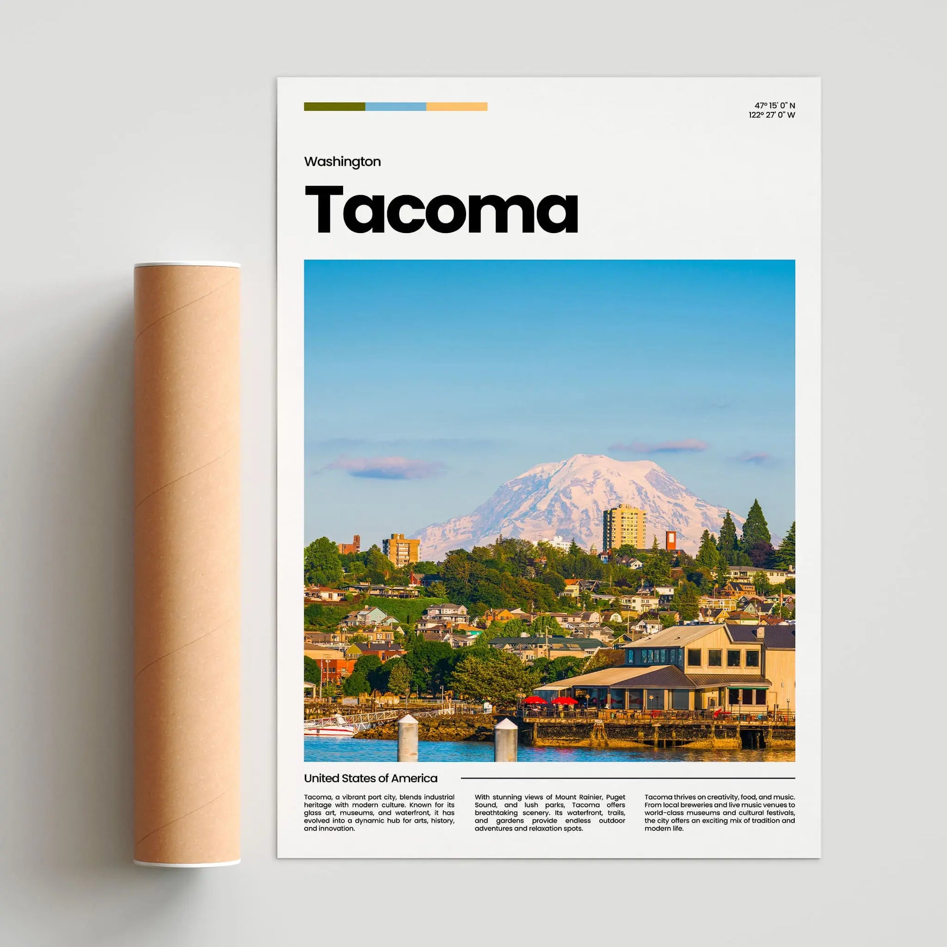 Tacom Poster – Vintage Wall Art Print