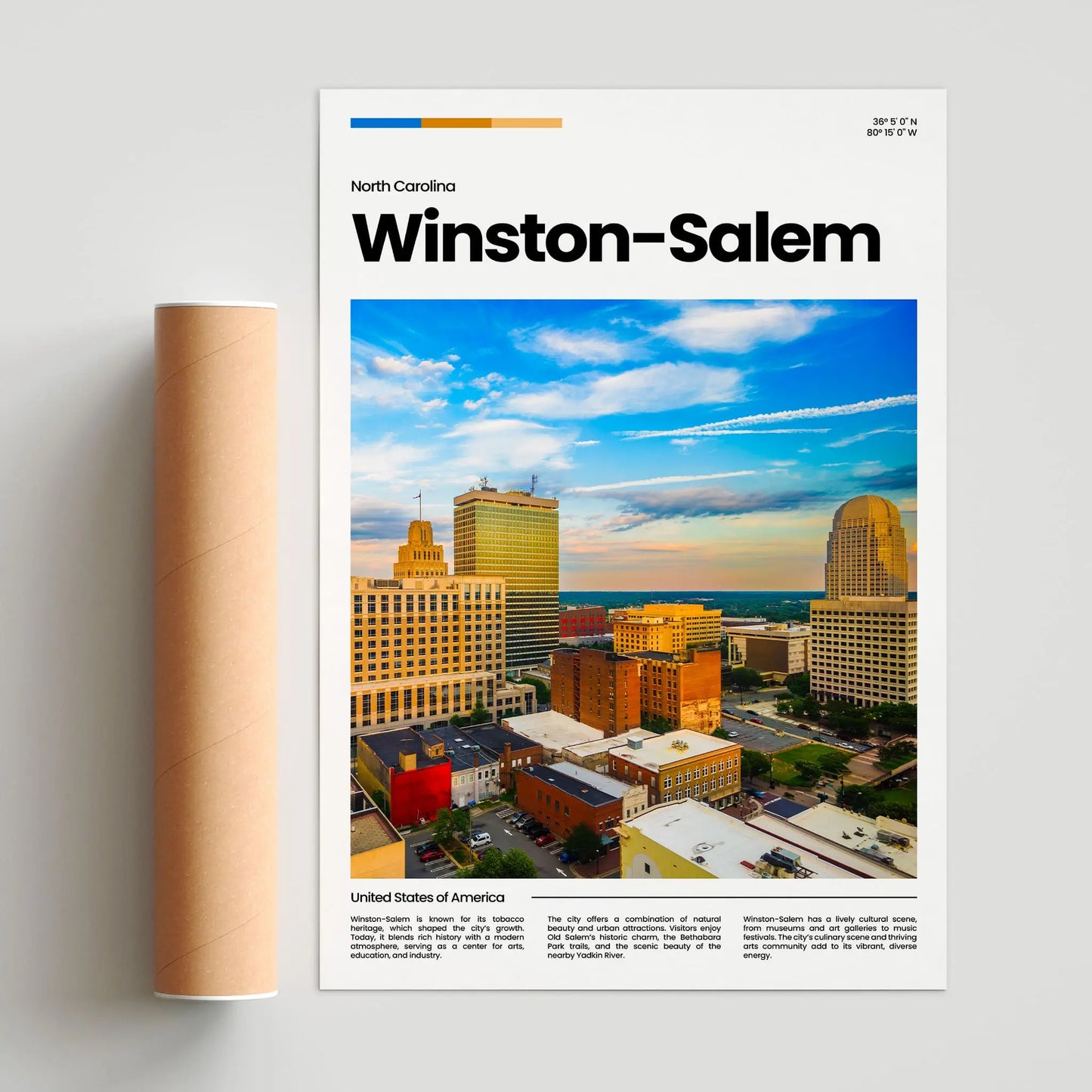 Winston-Salem Poster